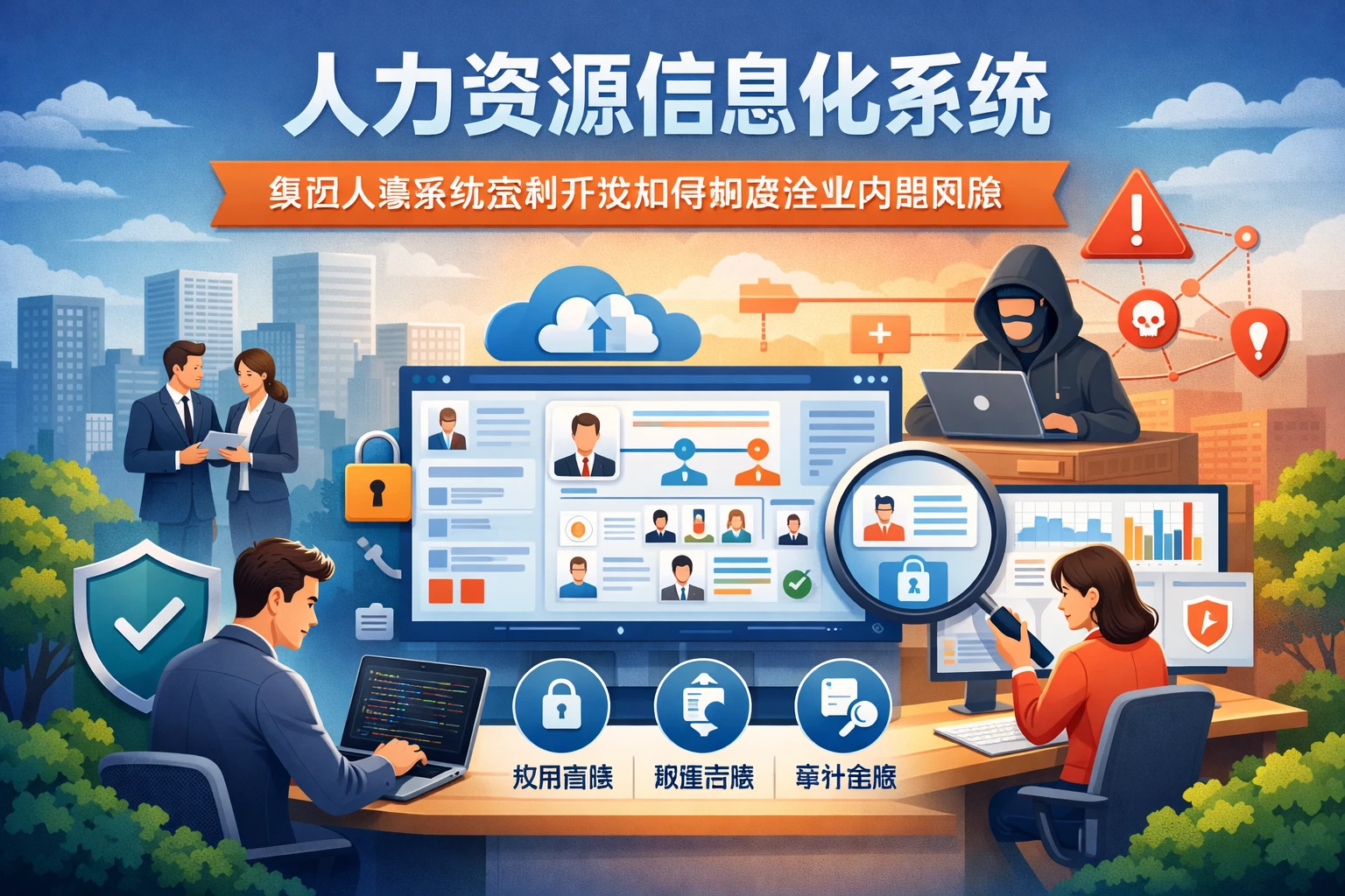 人力资源信息化系统：集团人事系统定制开发如何规避企业内部风险