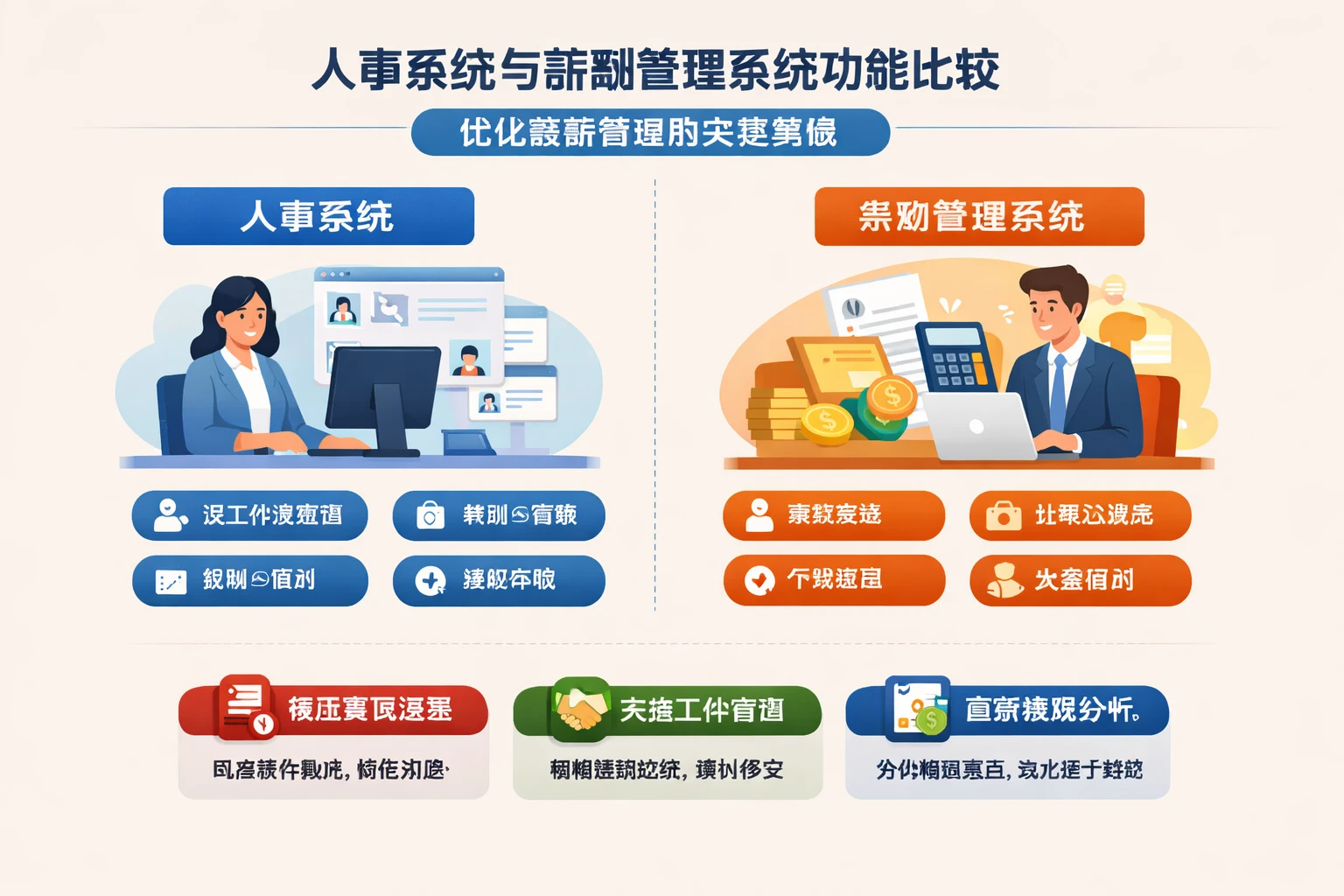 人事系统与薪酬管理系统功能比较:优化离职管理的关键策略