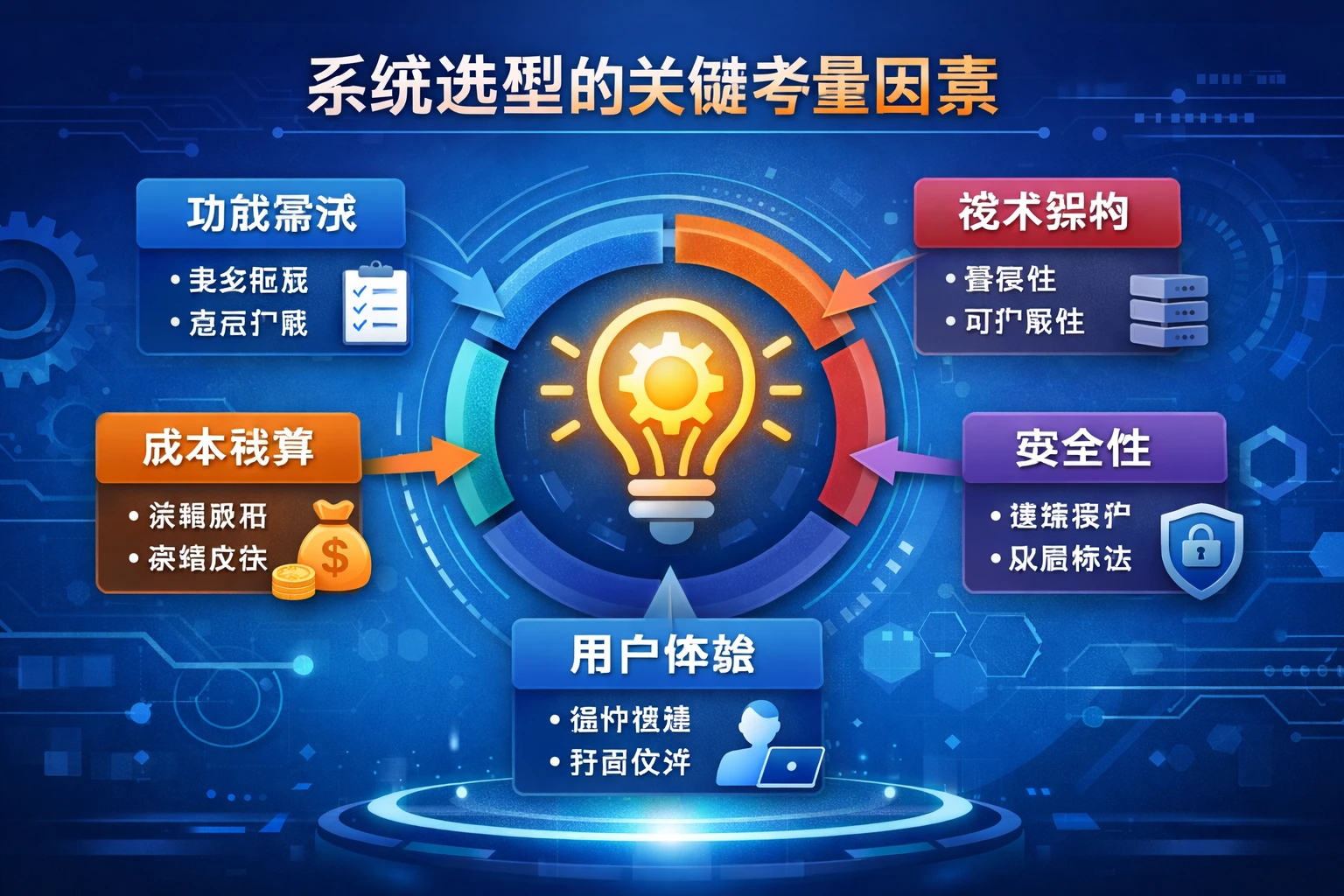 系统选型的关键考量因素