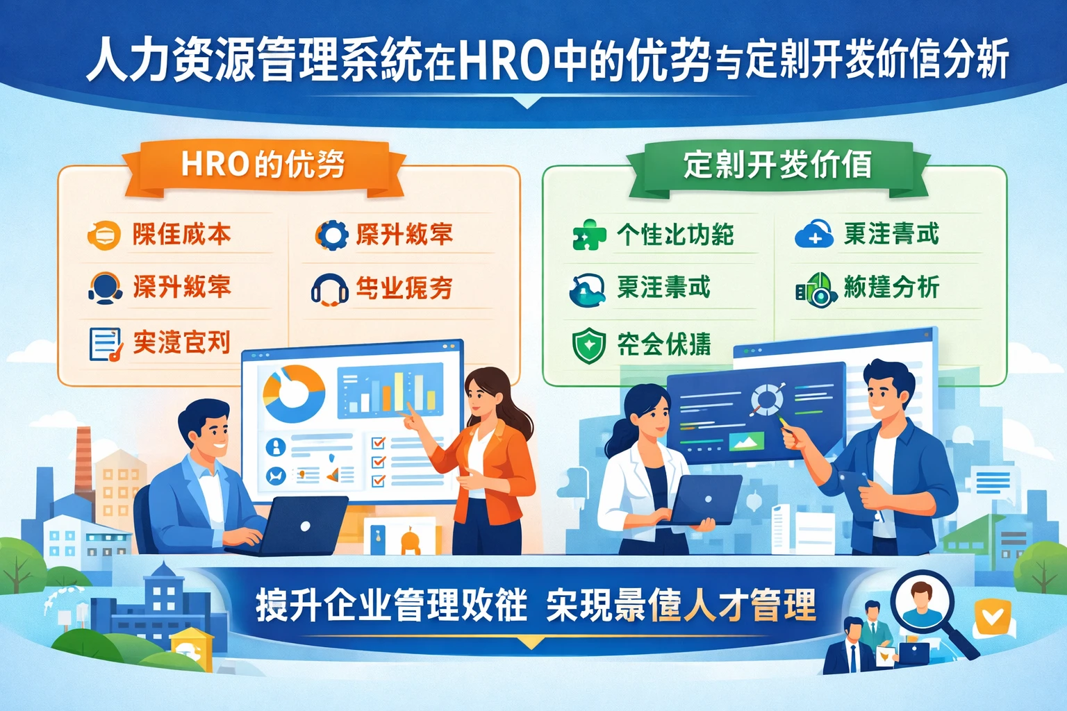 人力资源管理系统在HRO中的优势与定制开发价值分析