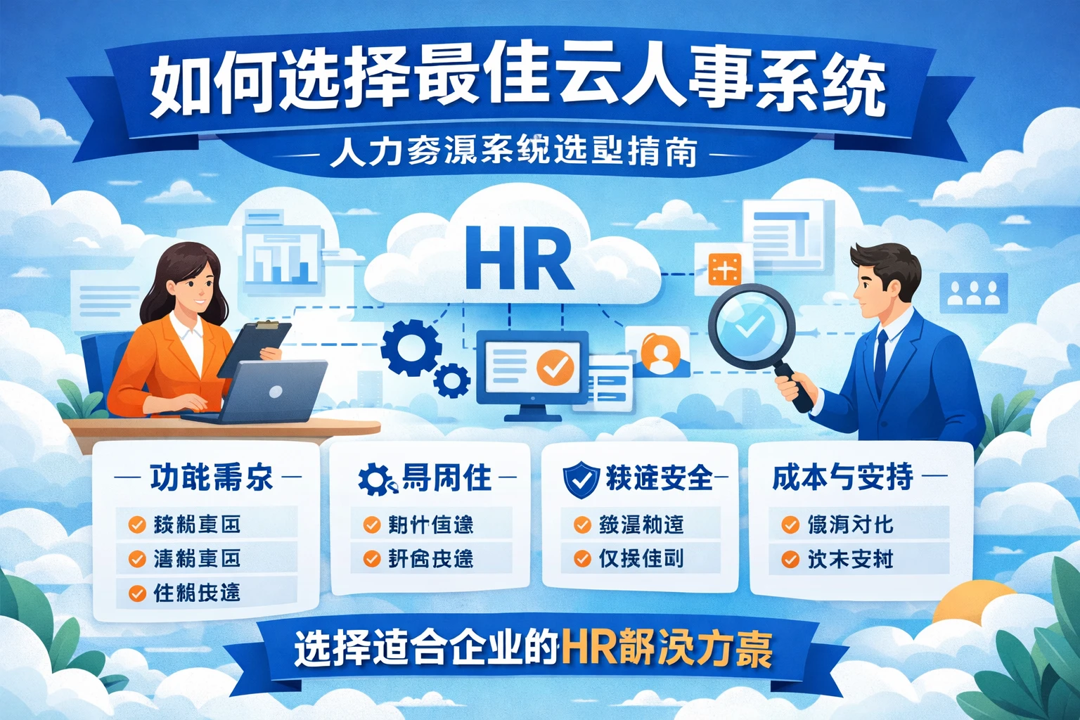 如何选择最佳云人事系统：人力资源系统选型指南