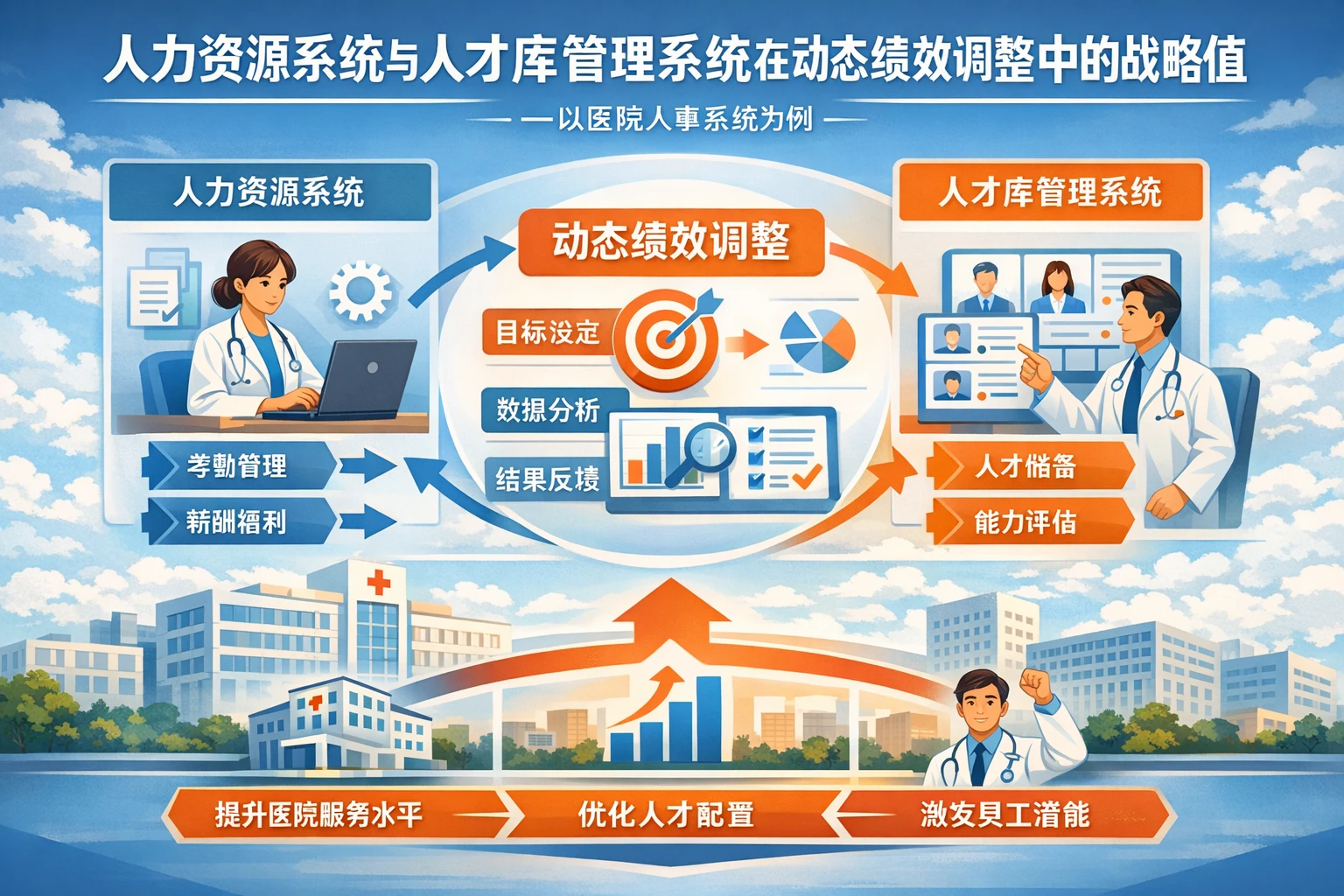 人力资源系统与人才库管理系统在动态绩效调整中的战略价值——以医院人事系统为例
