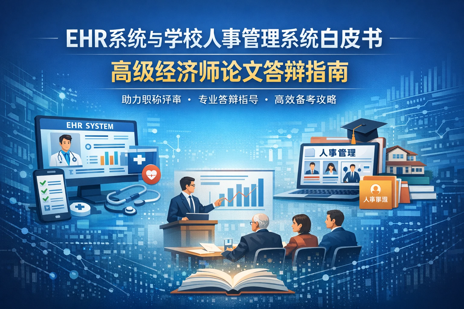 EHR系统与学校人事管理系统白皮书：高级经济师论文答辩指南