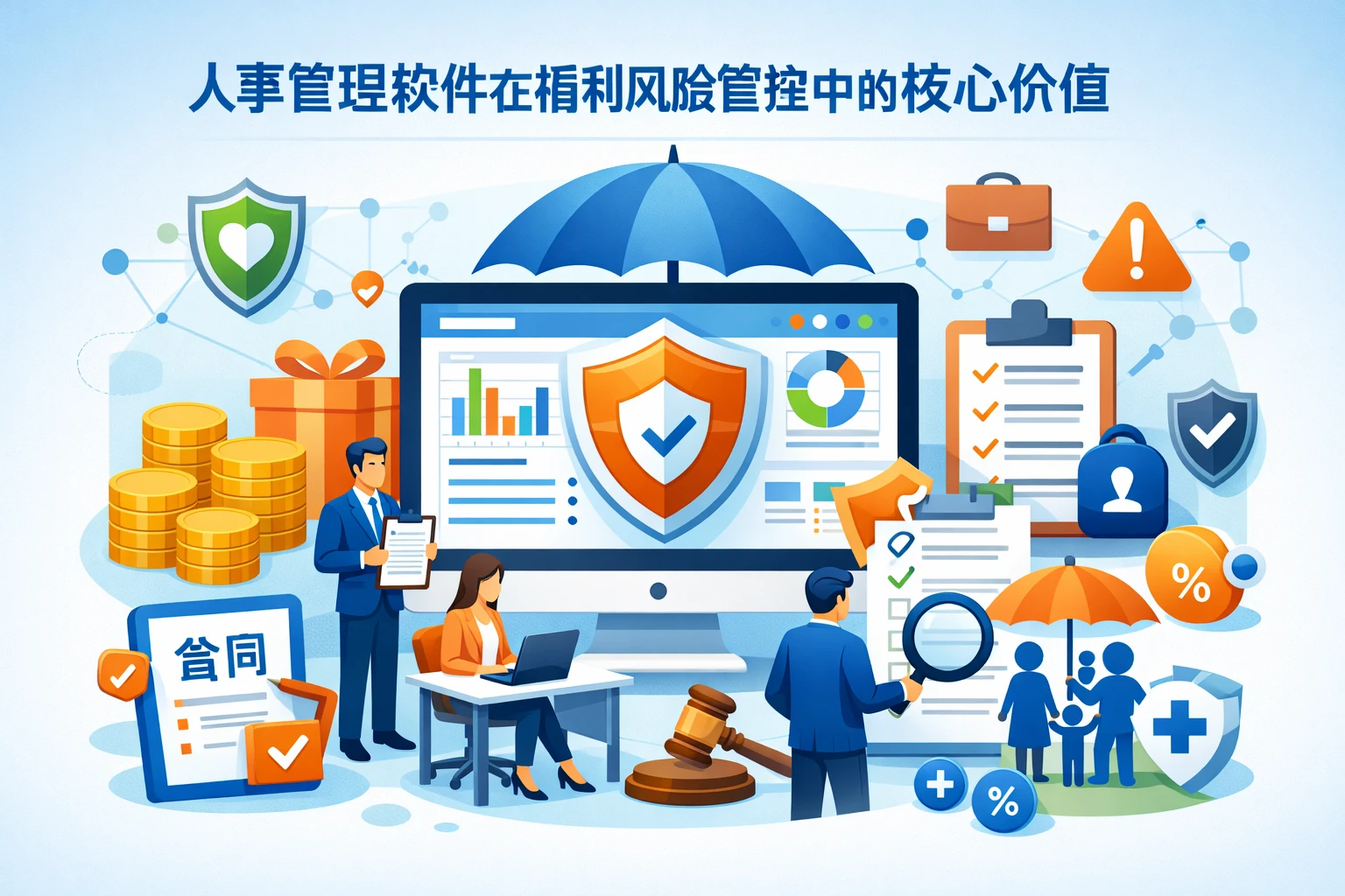 人事管理软件在福利风险管控中的核心价值