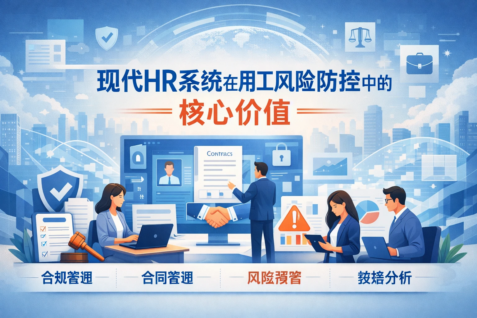 现代HR系统在用工风险防控中的核心价值
