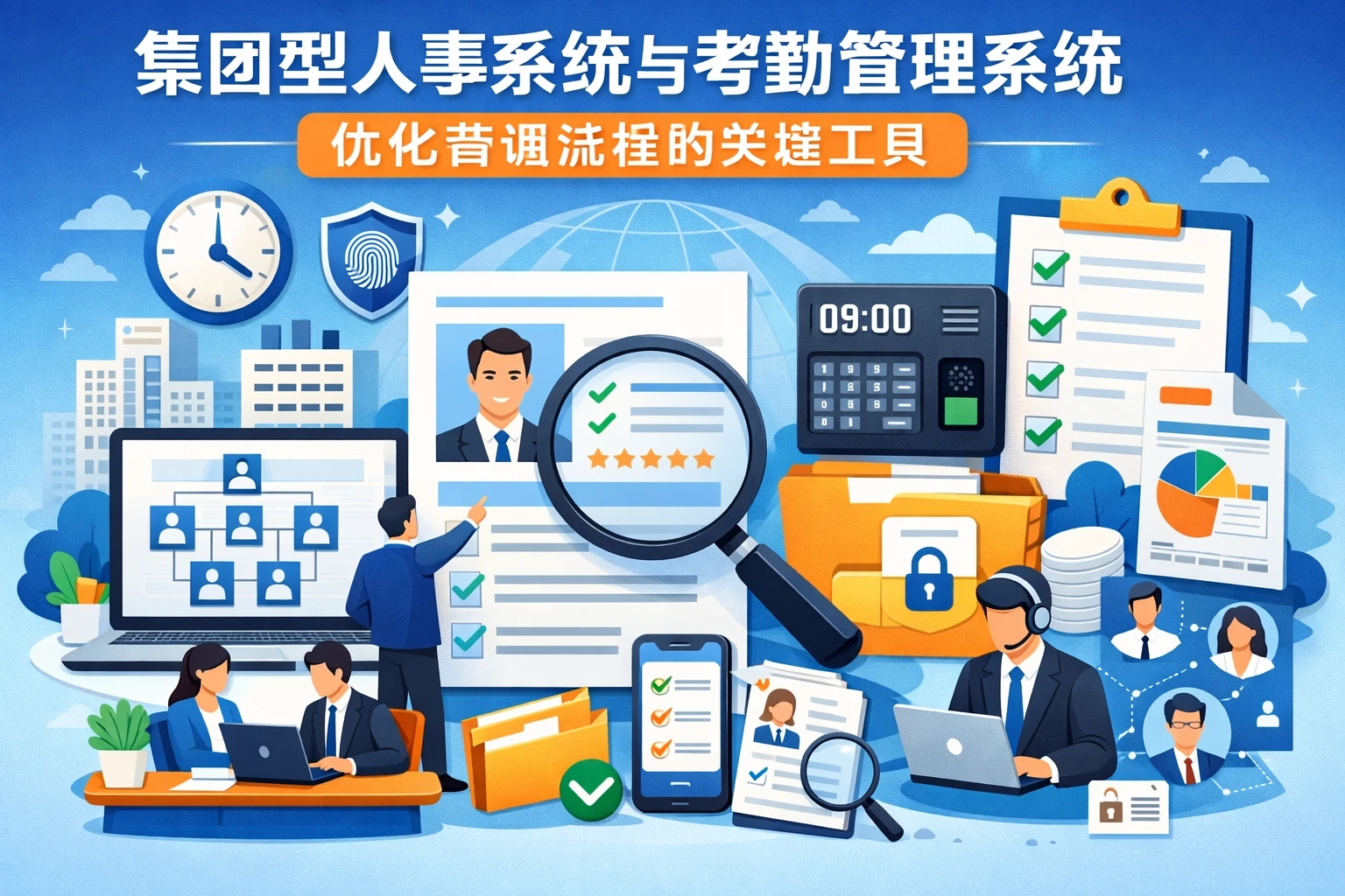 集团型人事系统与考勤管理系统：优化背调流程的关键工具