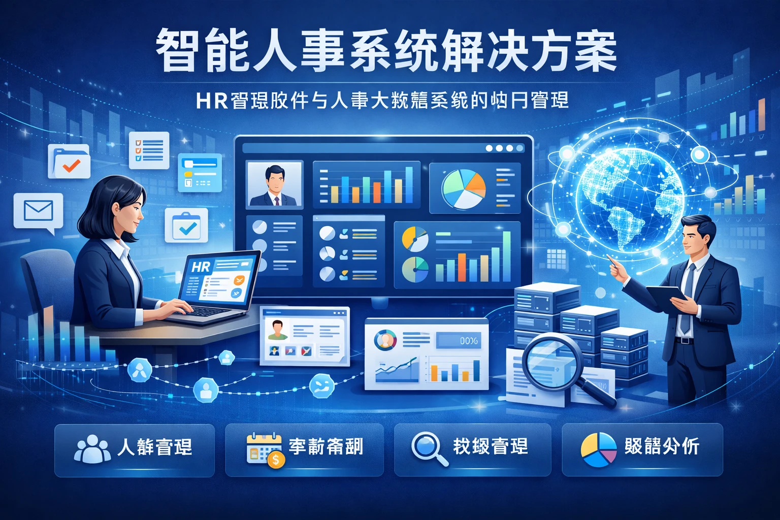 智能人事系统解决方案:HR管理软件与人事大数据系统的协同管理