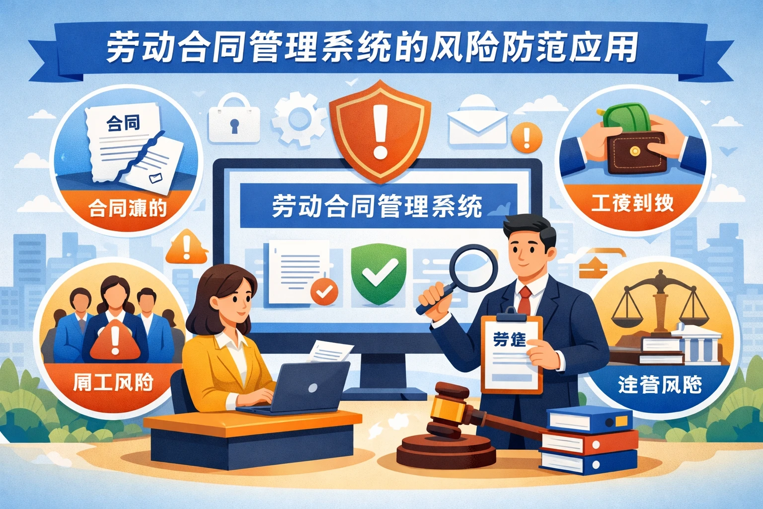 劳动合同管理系统的风险防范应用