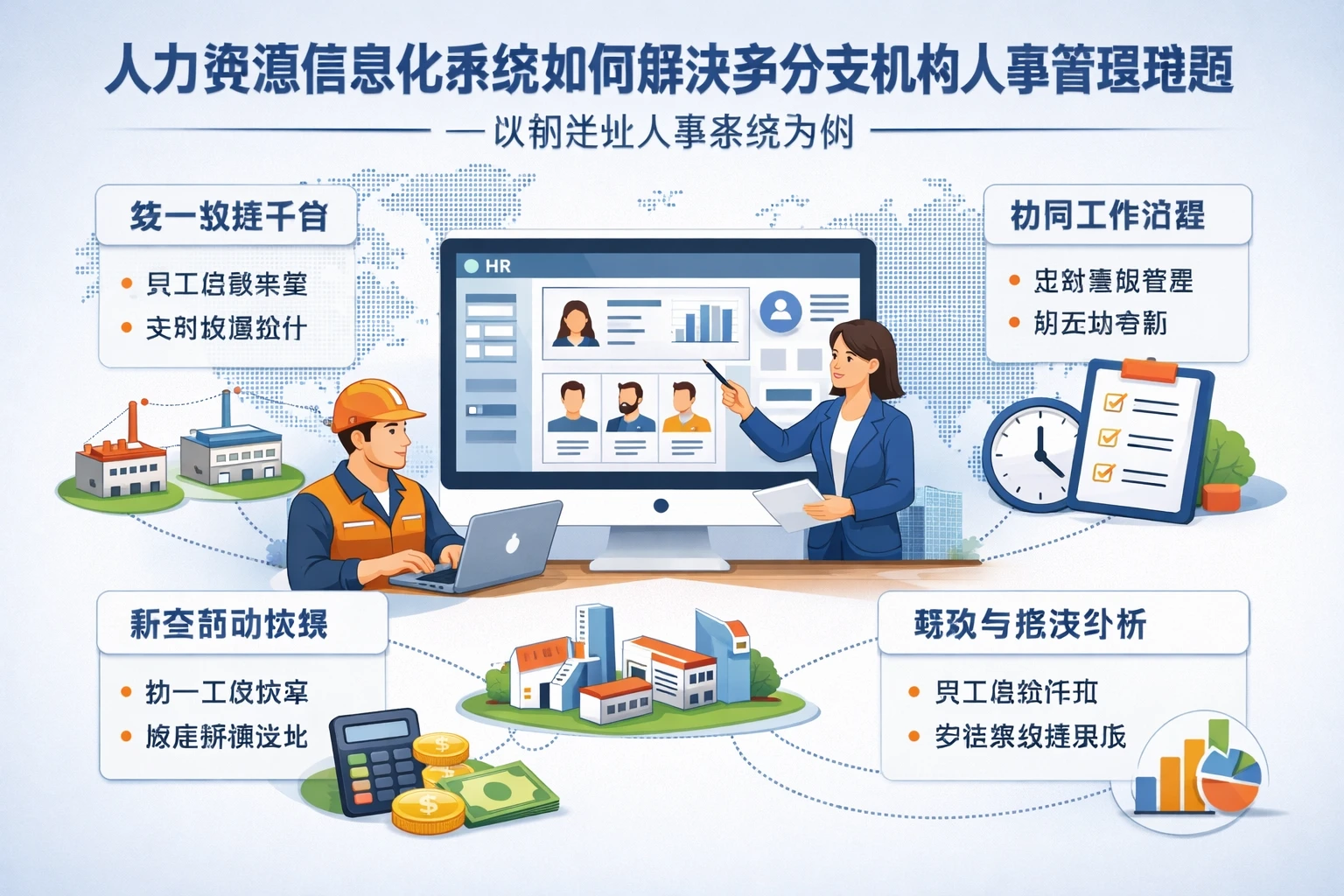 人力资源信息化系统如何解决多分支机构人事管理难题——以制造业人事系统为例