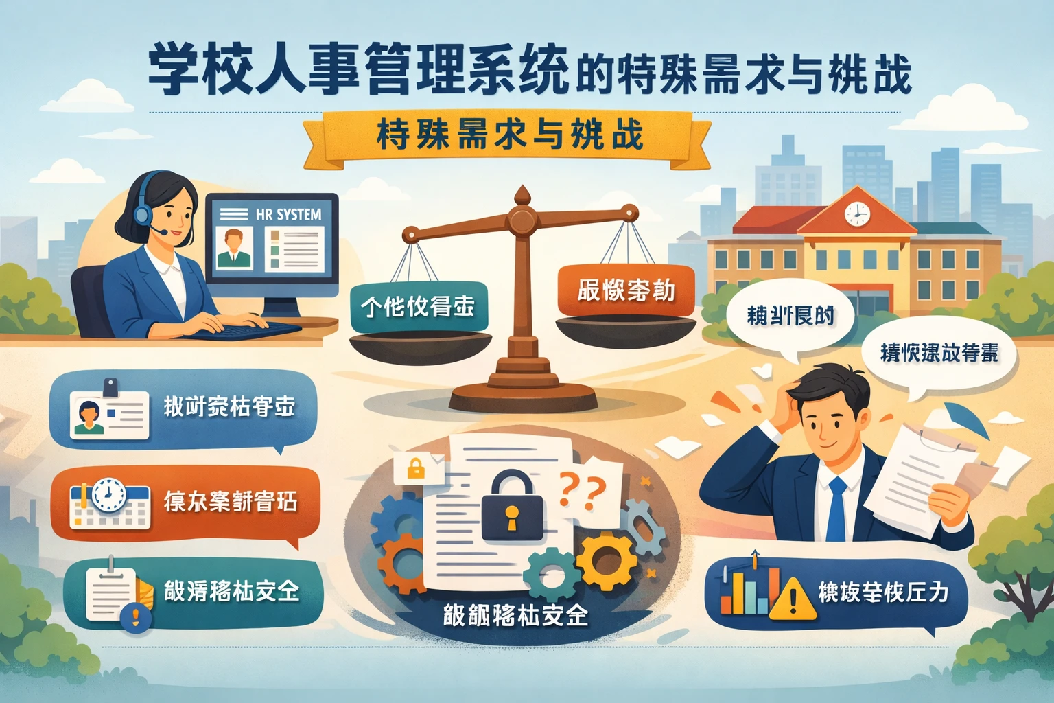 学校人事管理系统的特殊需求与挑战