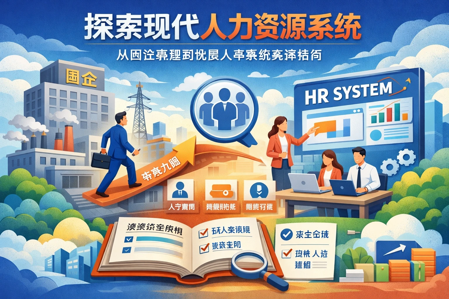 探索现代人力资源系统：从国企转型到优质人事系统选择指南