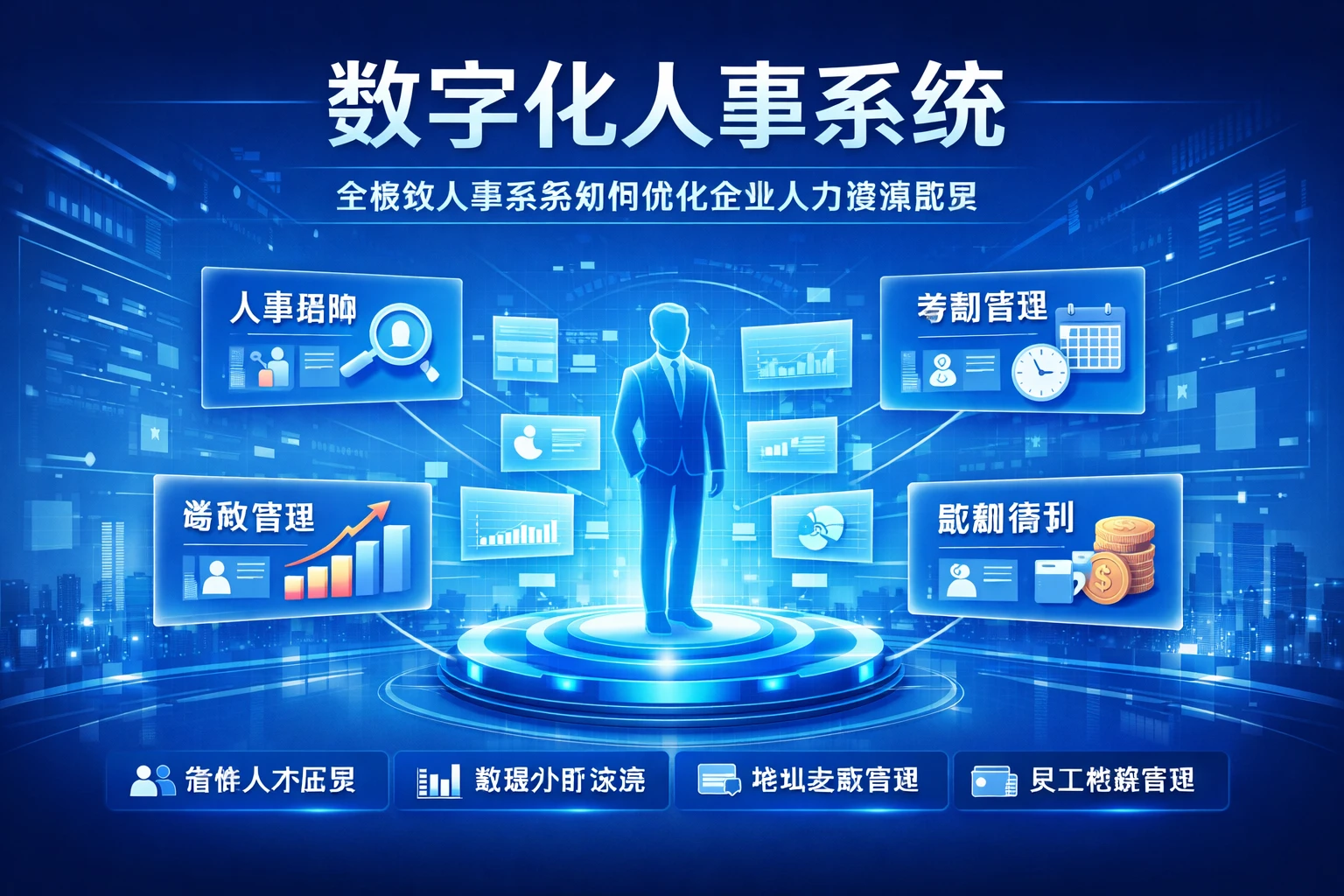 数字化人事系统：全模块人事系统如何优化企业人力资源配置