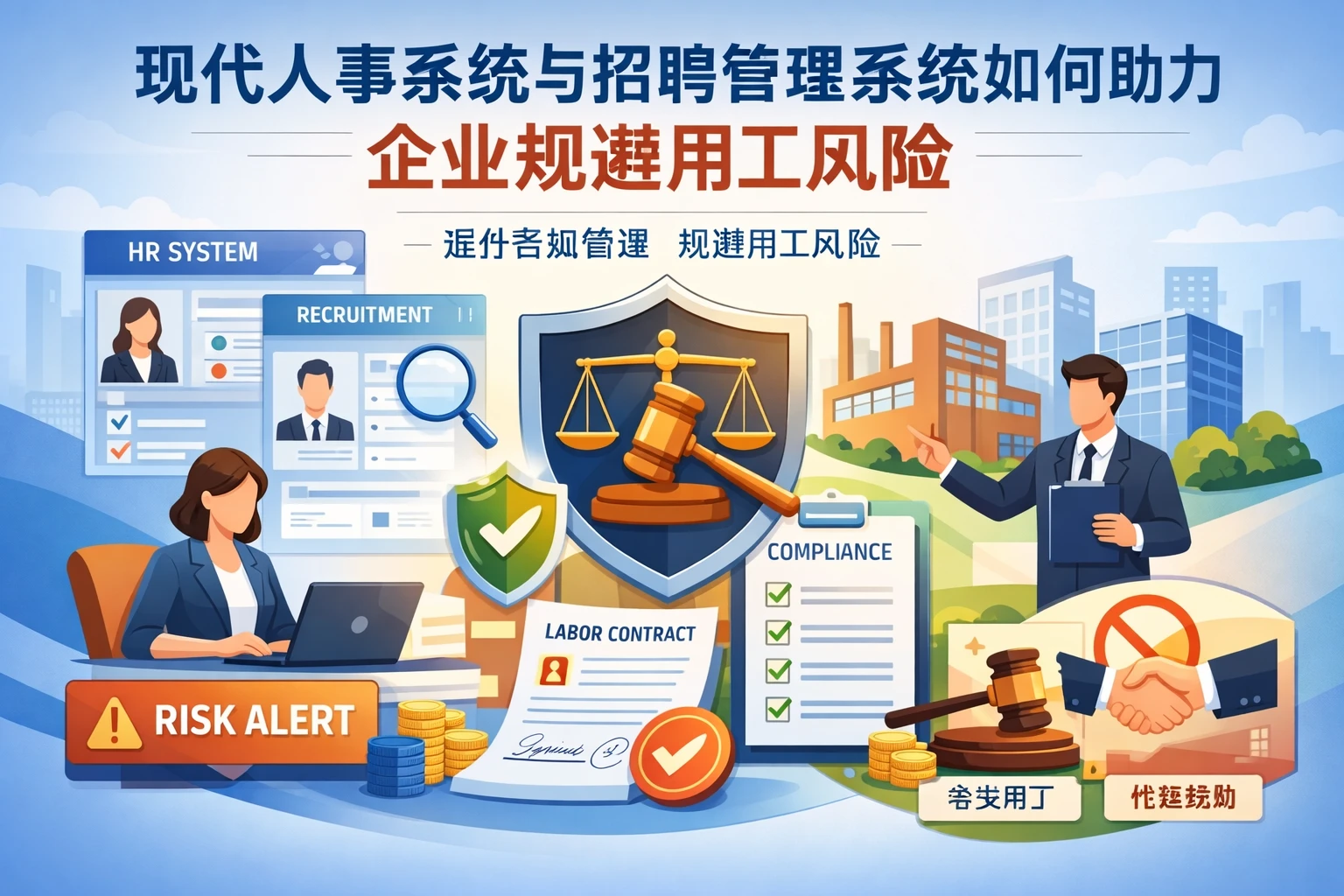 现代人事系统与招聘管理系统如何助力企业规避用工风险