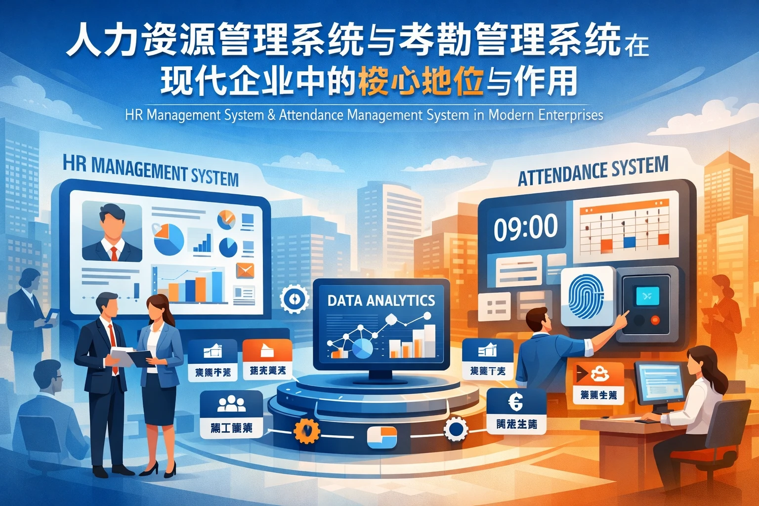 人力资源管理系统与考勤管理系统在现代企业中的核心地位与作用