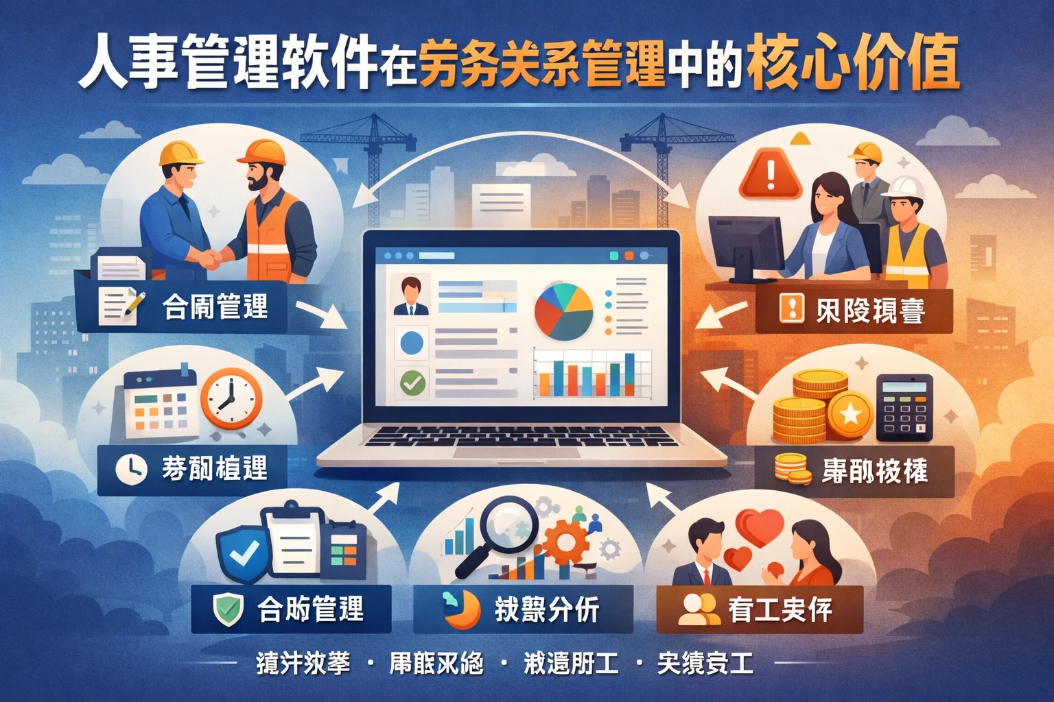 人事管理软件在劳务关系管理中的核心价值