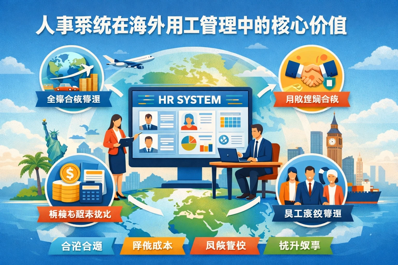 人事系统在海外用工管理中的核心价值