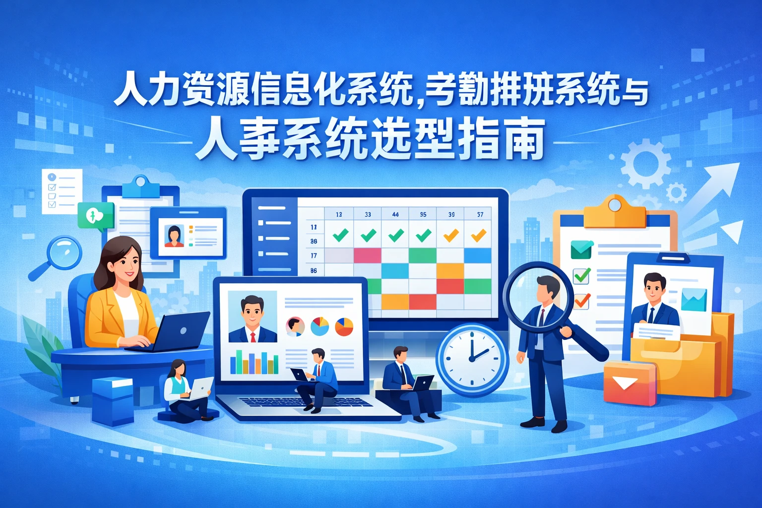 人力资源信息化系统、考勤排班系统与人事系统选型指南
