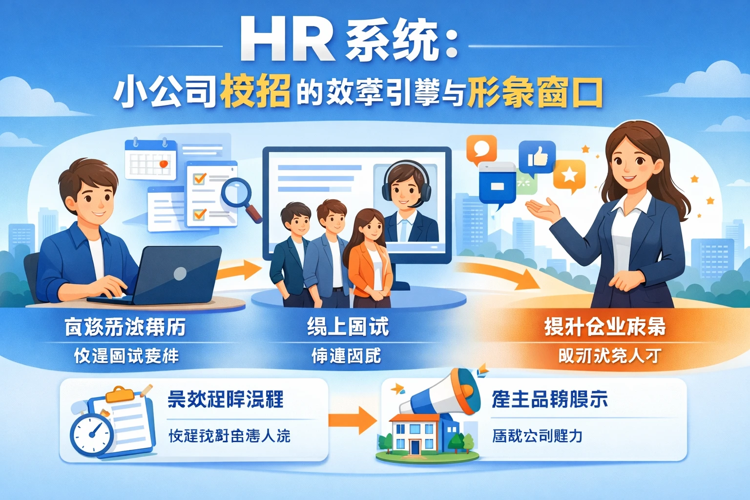 HR系统：小公司校招的效率引擎与形象窗口