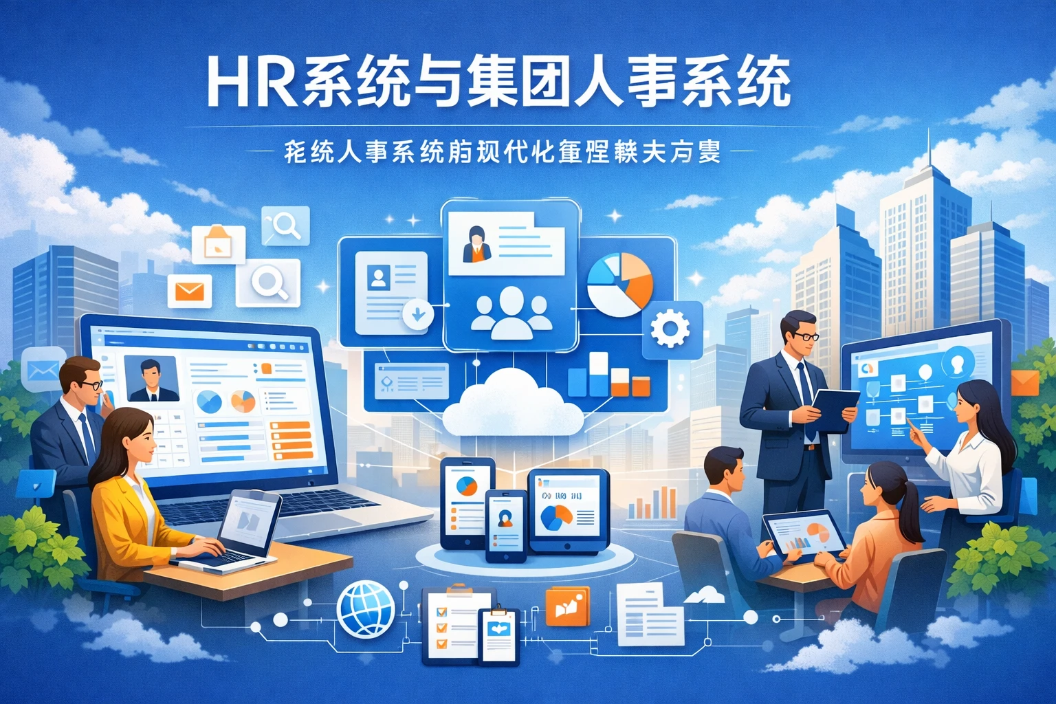 HR系统与集团人事系统:在线人事系统的现代化管理解决方案