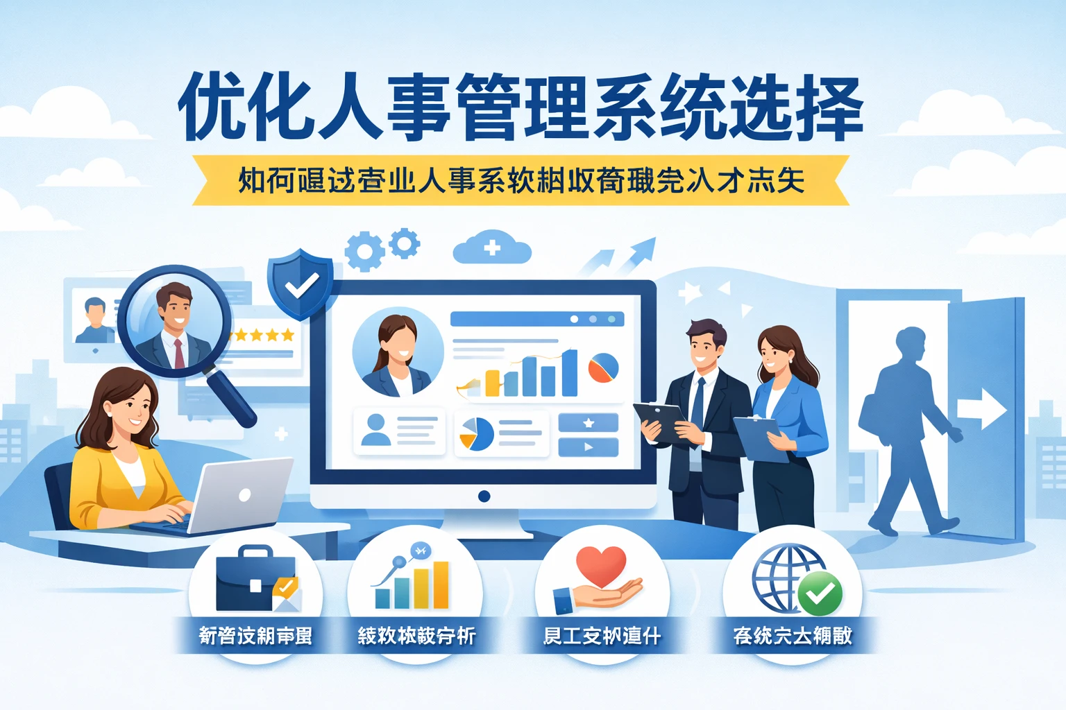 优化人事管理系统选择：如何通过专业人事系统供应商避免人才流失