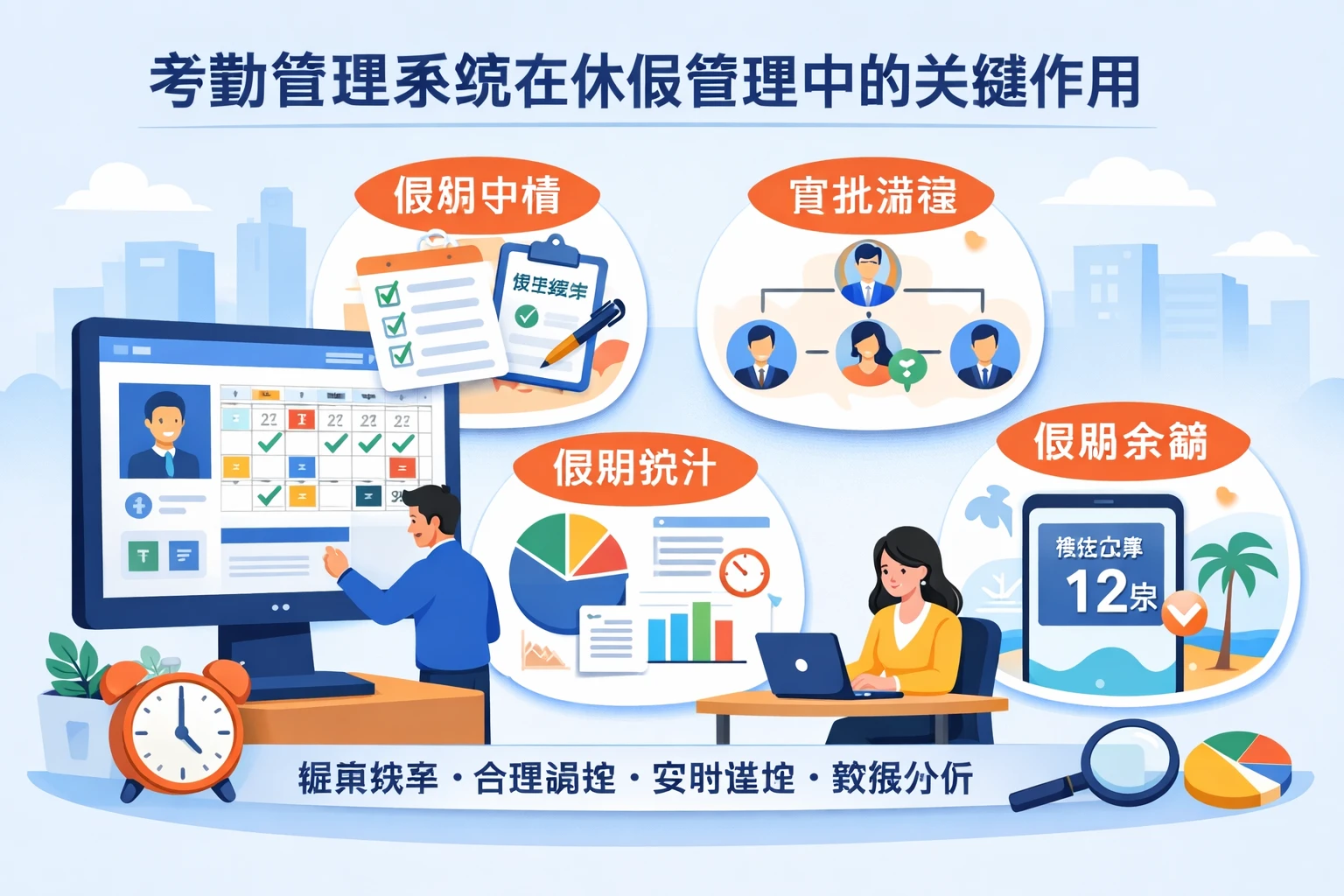 考勤管理系统在休假管理中的关键作用