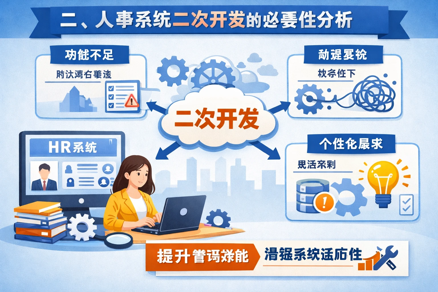 二、人事系统二次开发的必要性分析