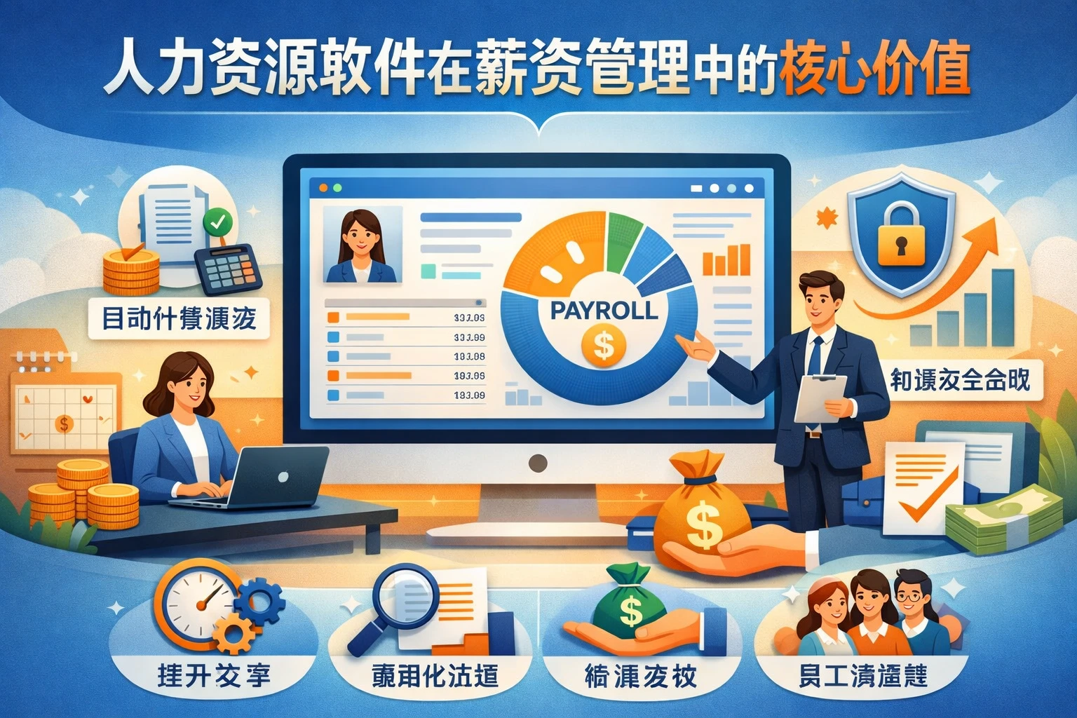 人力资源软件在薪资管理中的核心价值