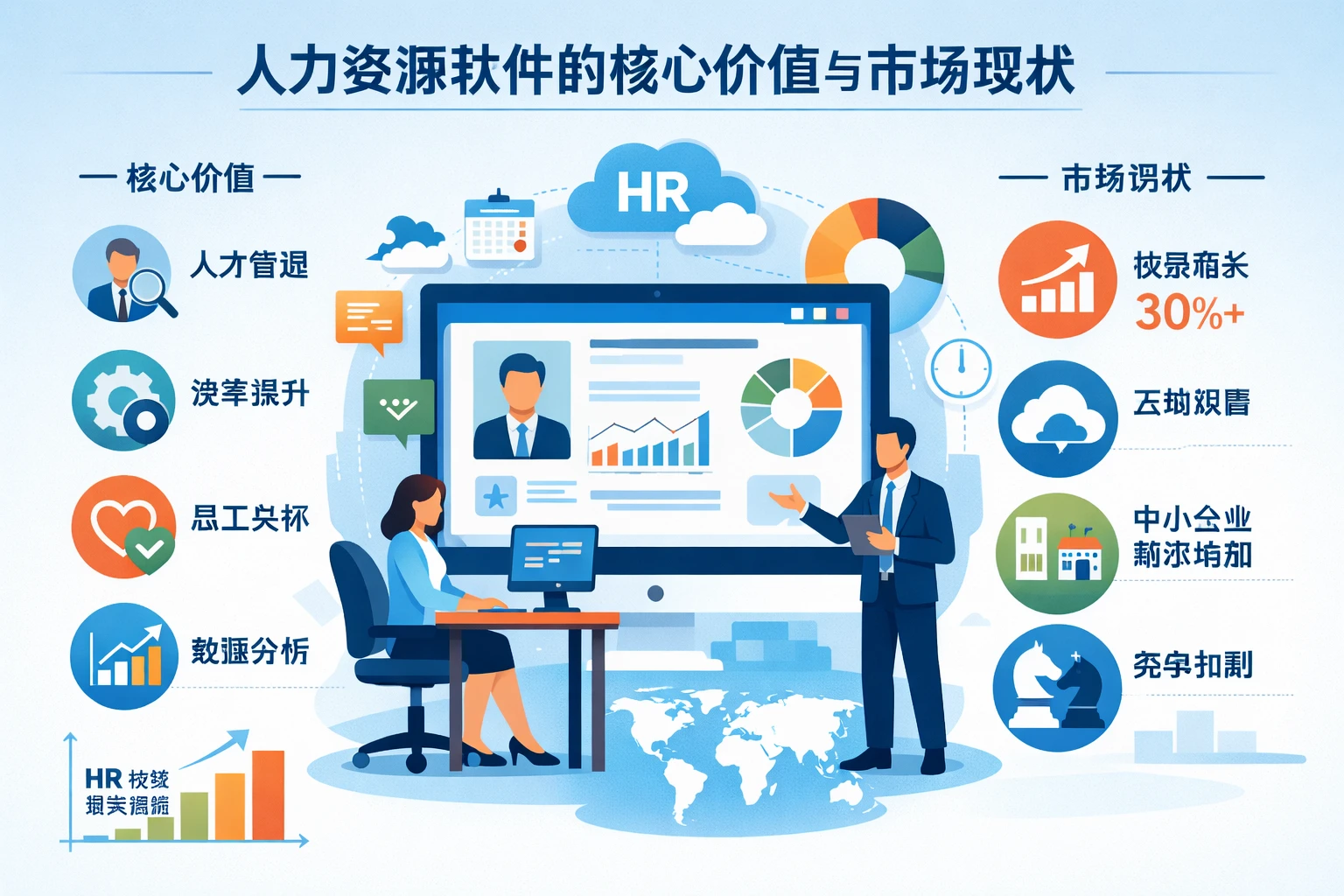 人力资源软件的核心价值与市场现状