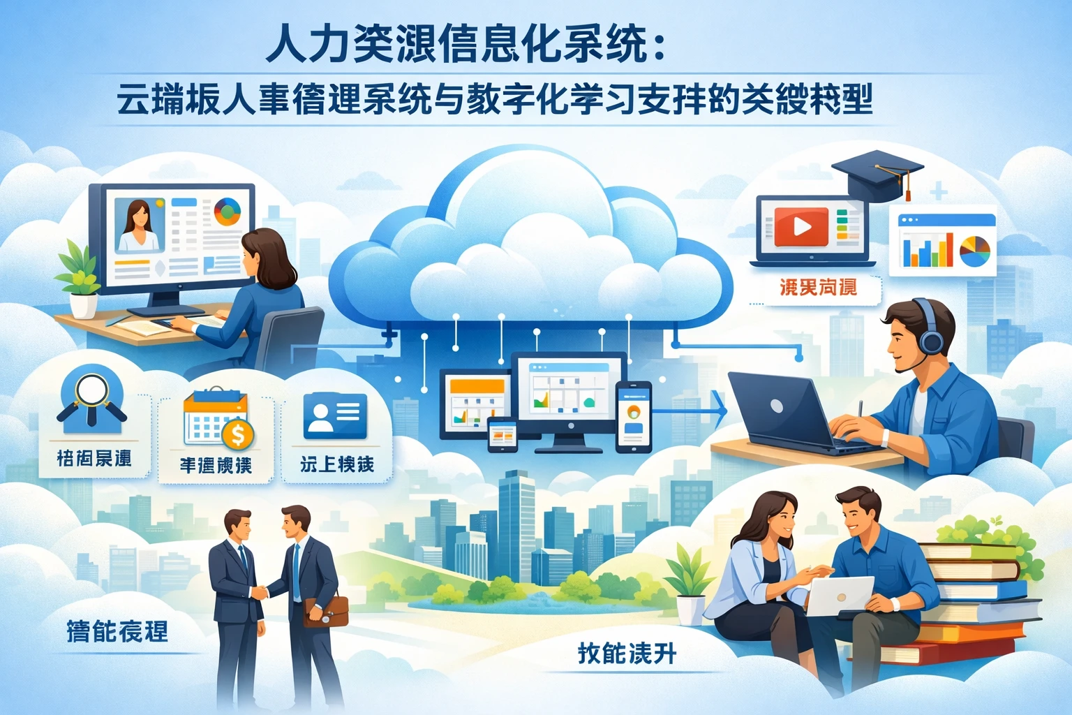 人力资源信息化系统：云端版人事管理系统与数字化学习支持的关键转型