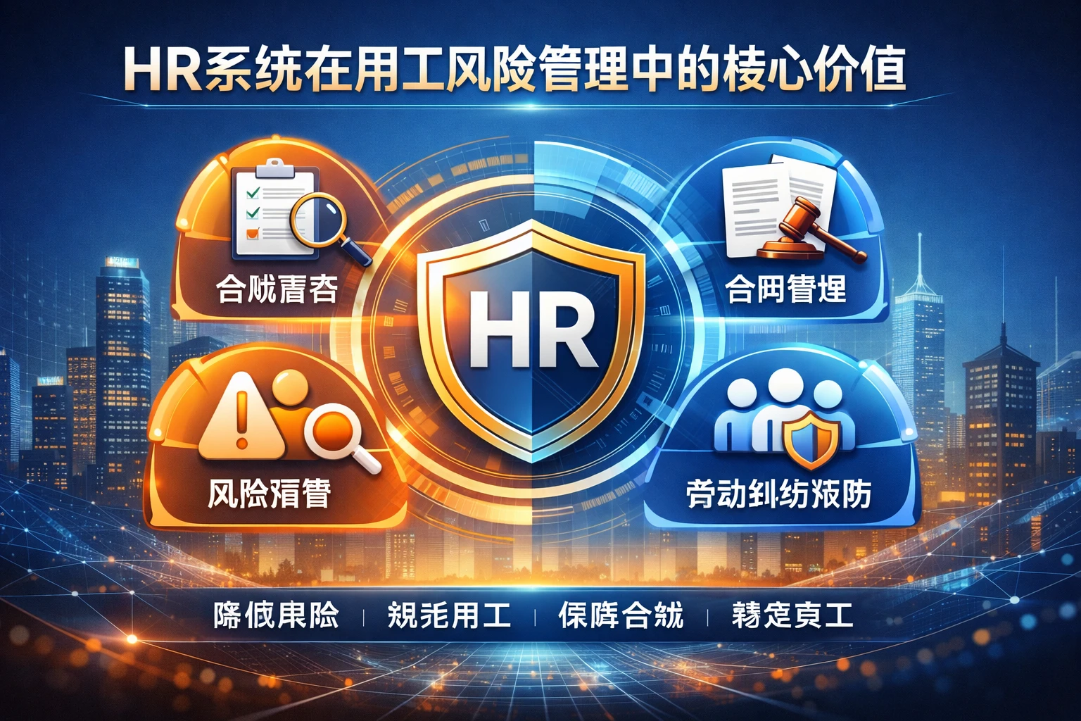 HR系统在用工风险管理中的核心价值