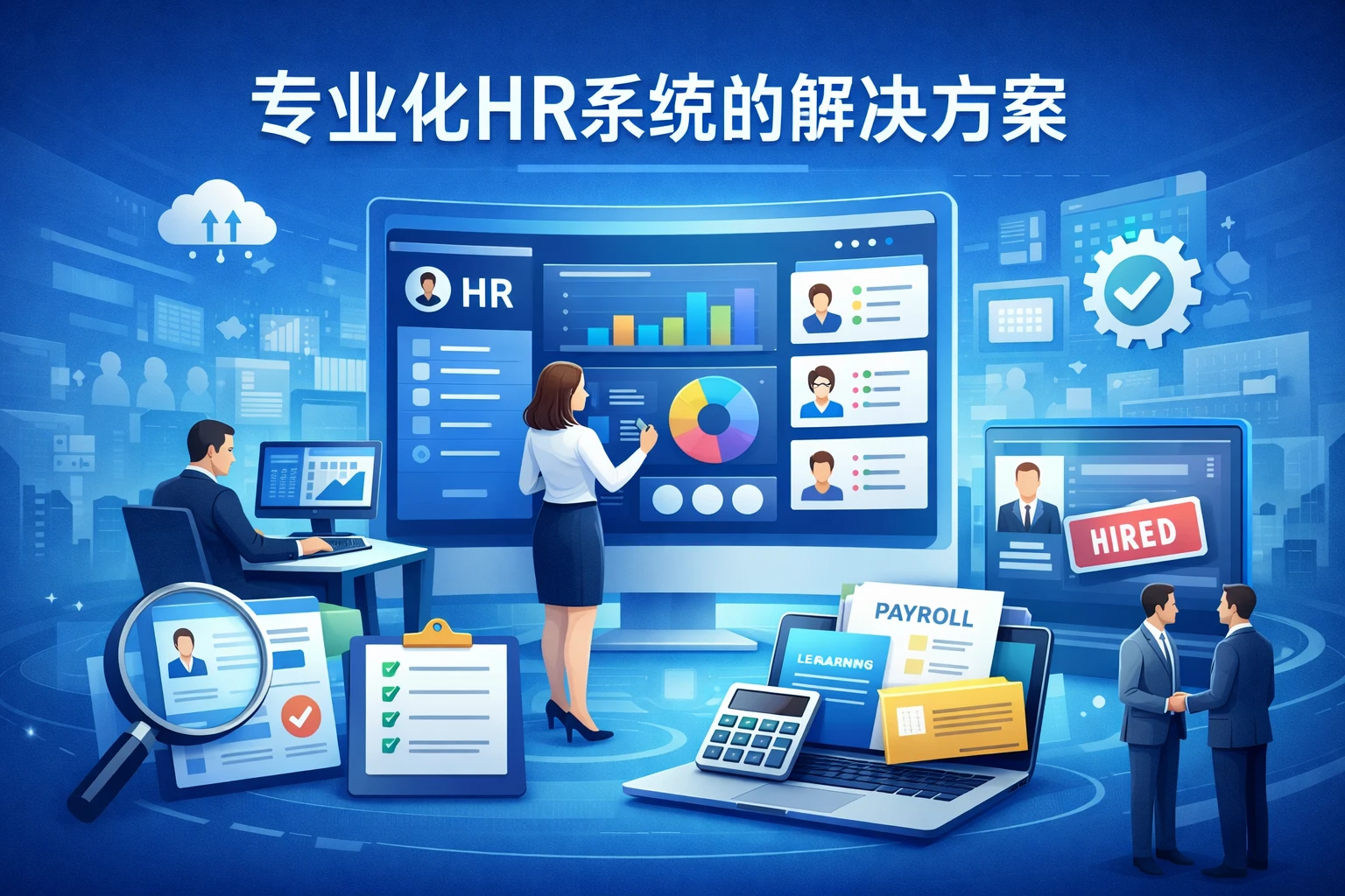 专业化HR系统的解决方案