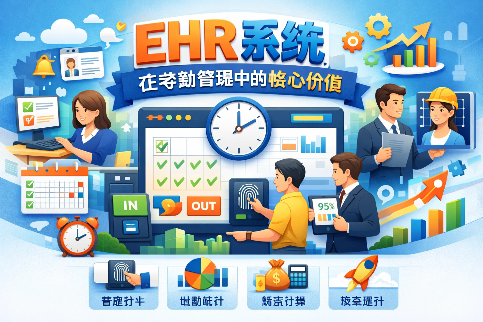 EHR系统在考勤管理中的核心价值