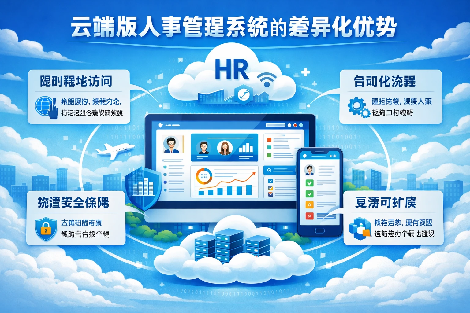云端版人事管理系统的差异化优势
