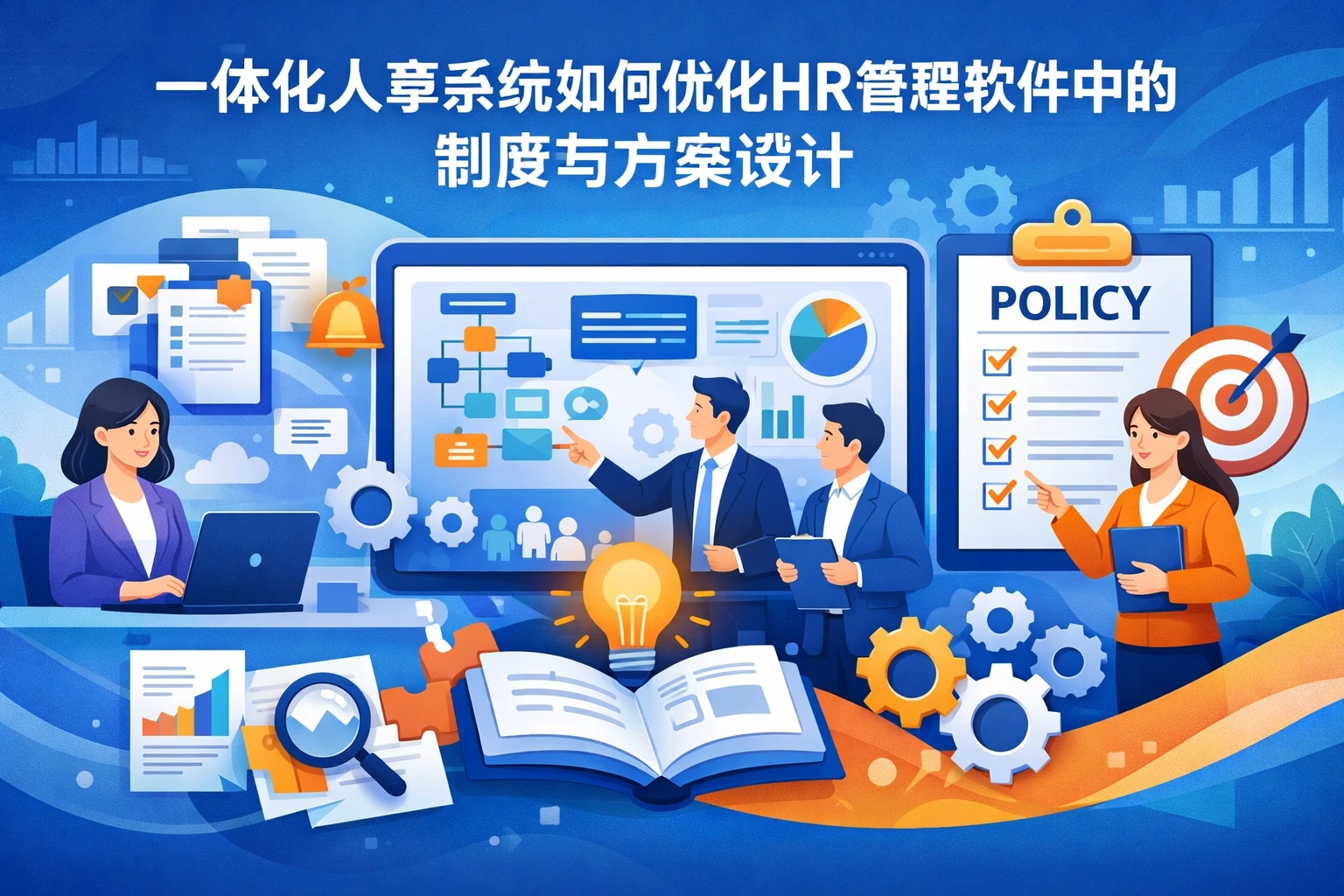 一体化人事系统如何优化HR管理软件中的制度与方案设计