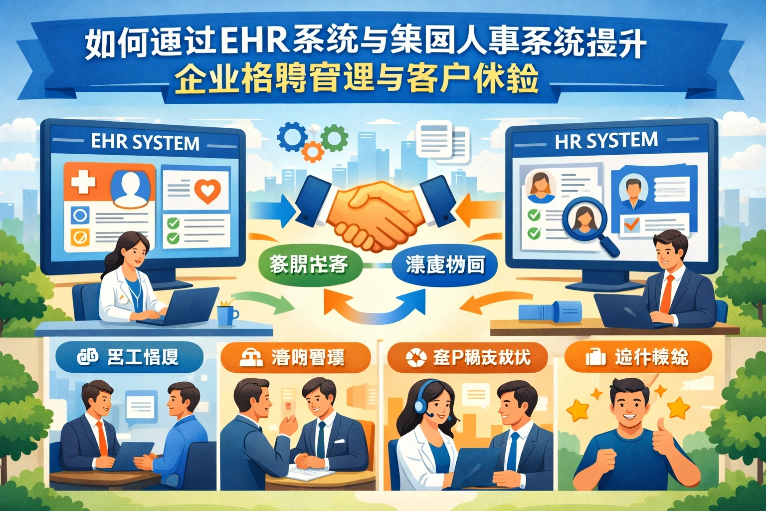 如何通过EHR系统与集团人事系统提升企业招聘管理与客户体验