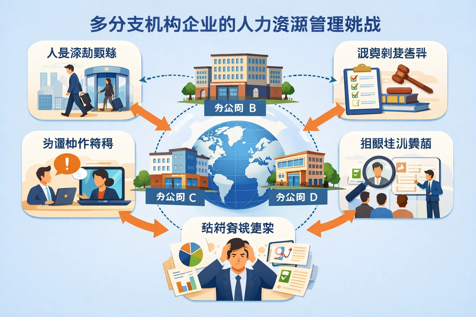 多分支机构企业的人力资源管理挑战