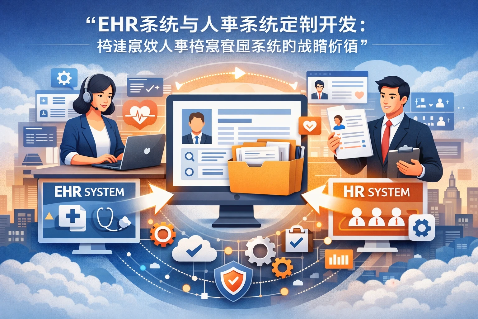 ehr系统与人事系统定制开发：构建高效人事档案管理系统的战略价值