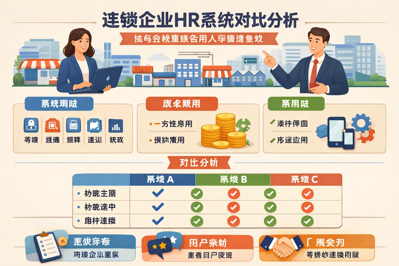 连锁企业HR系统对比分析:如何选择最适合的人事管理系统