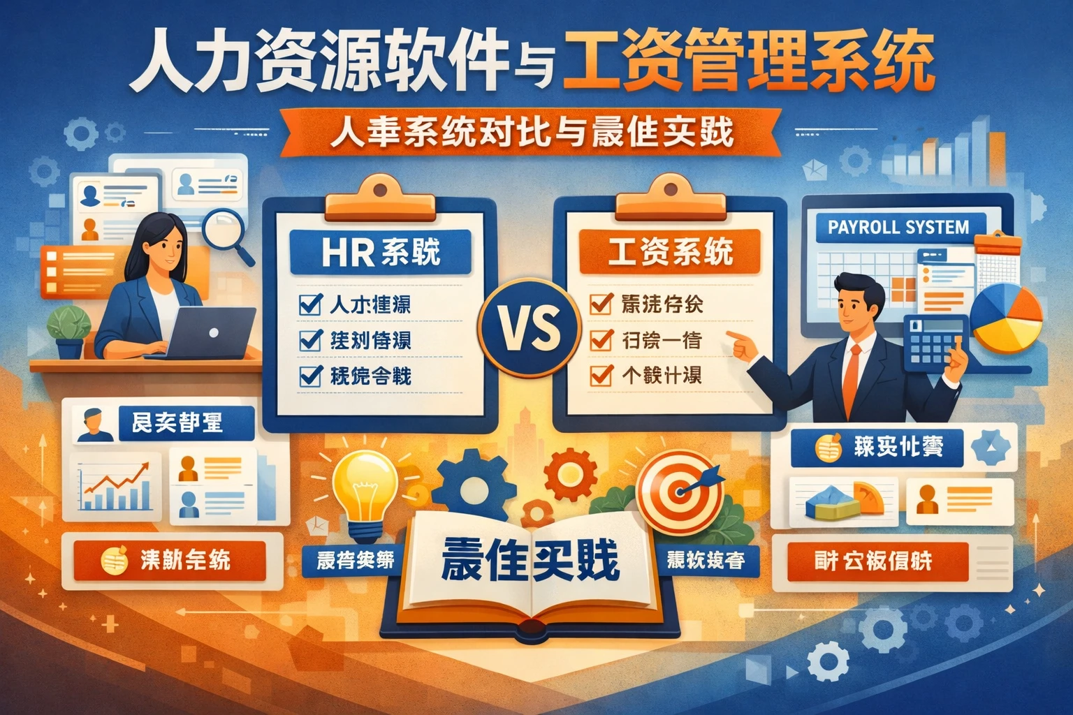 人力资源软件与工资管理系统：人事系统对比与最佳实践