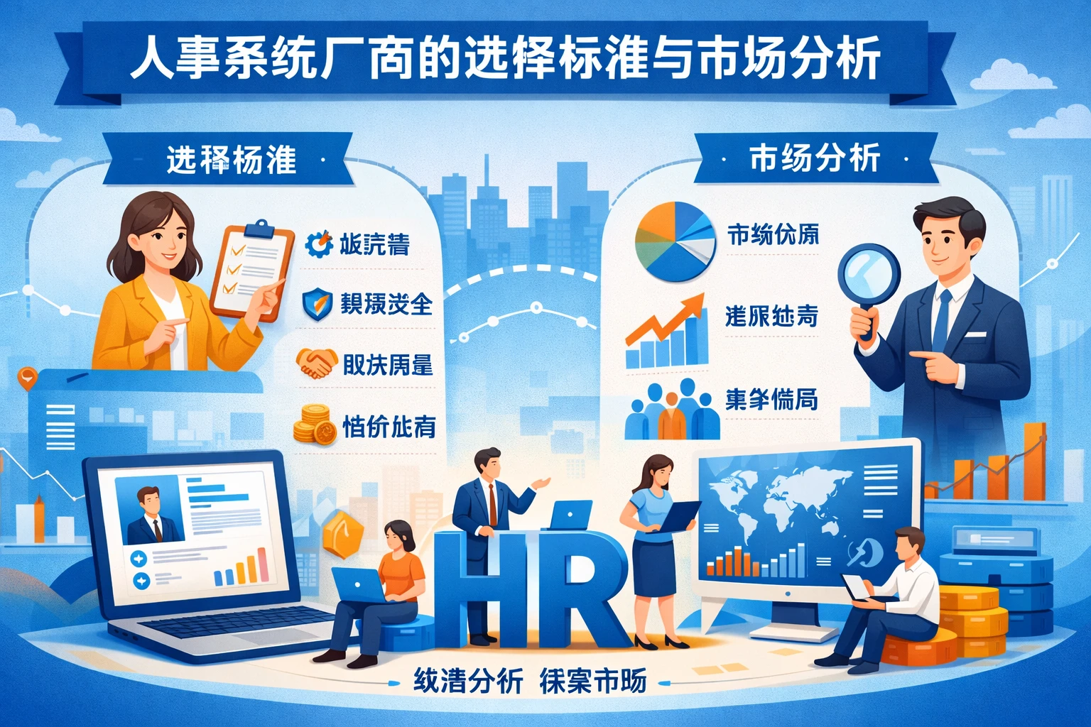 人事系统厂商的选择标准与市场分析