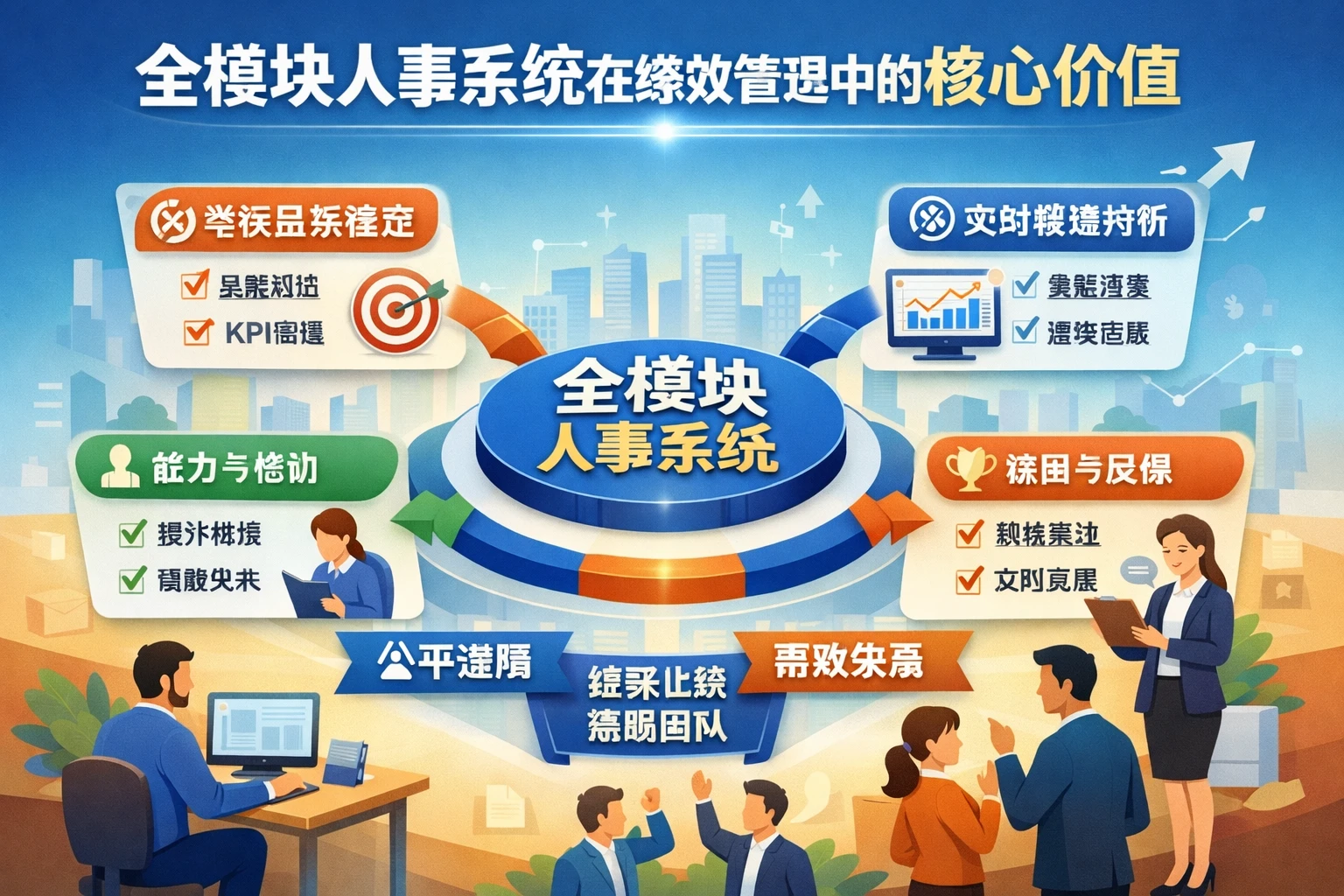 全模块人事系统在绩效管理中的核心价值