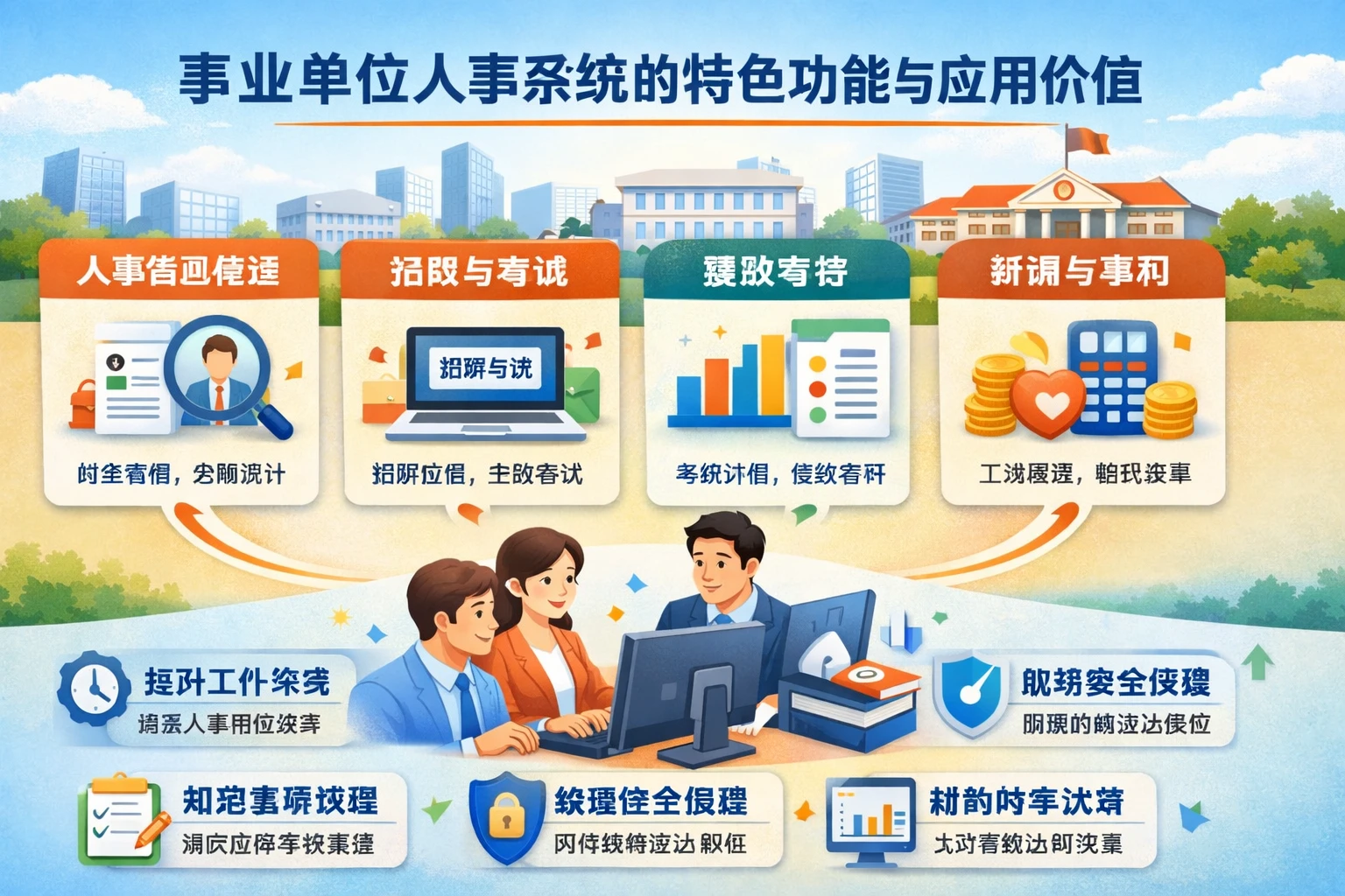 事业单位人事系统的特色功能与应用价值