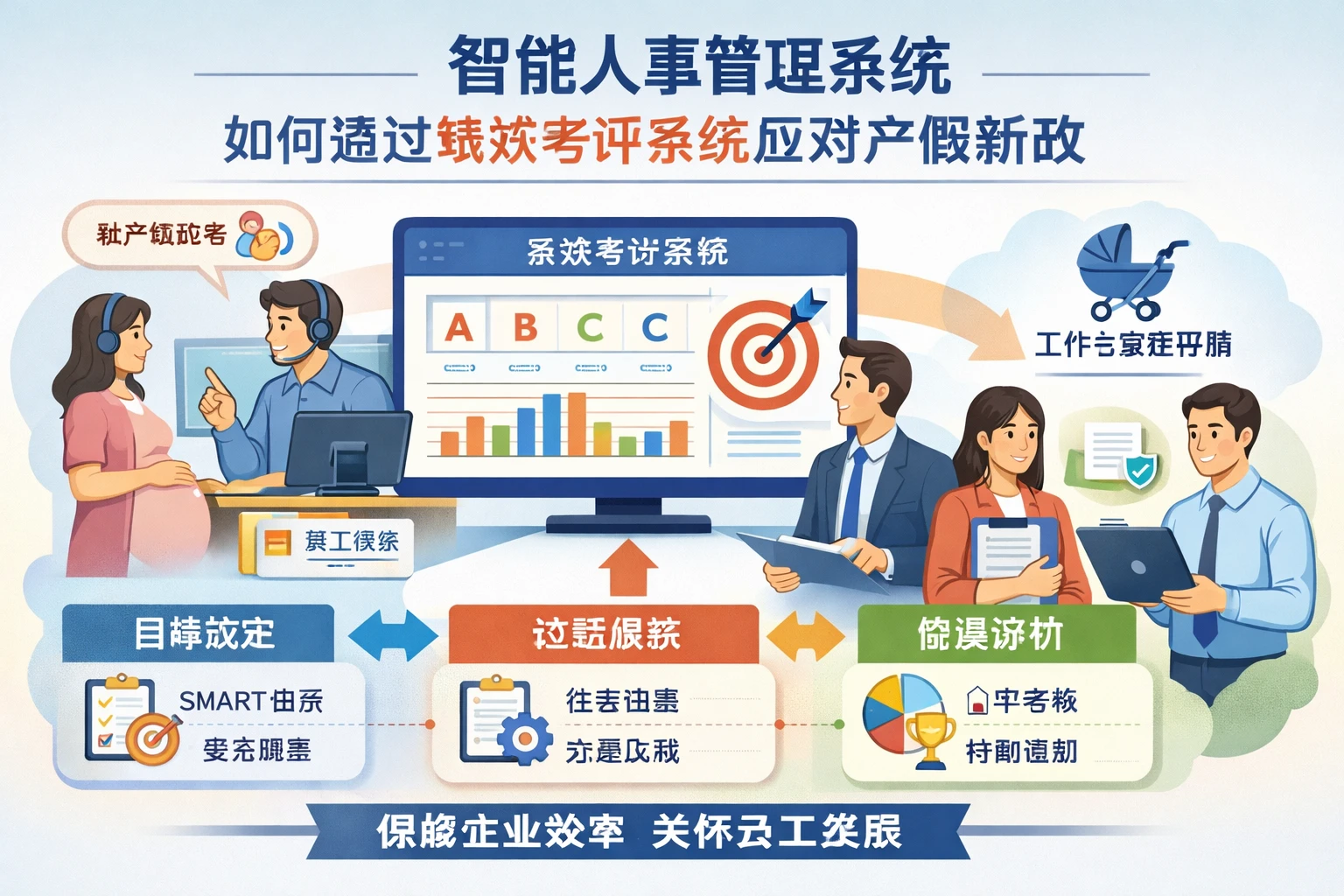 智能人事管理系统如何通过绩效考评系统应对产假新政