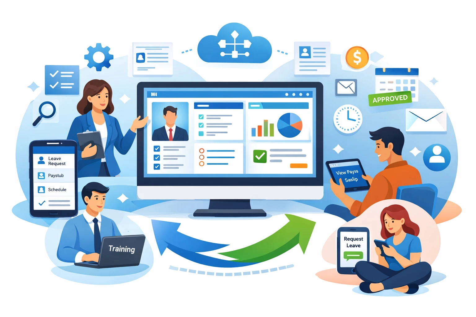 现代企业人事管理软件与员工自助系统的整合应用