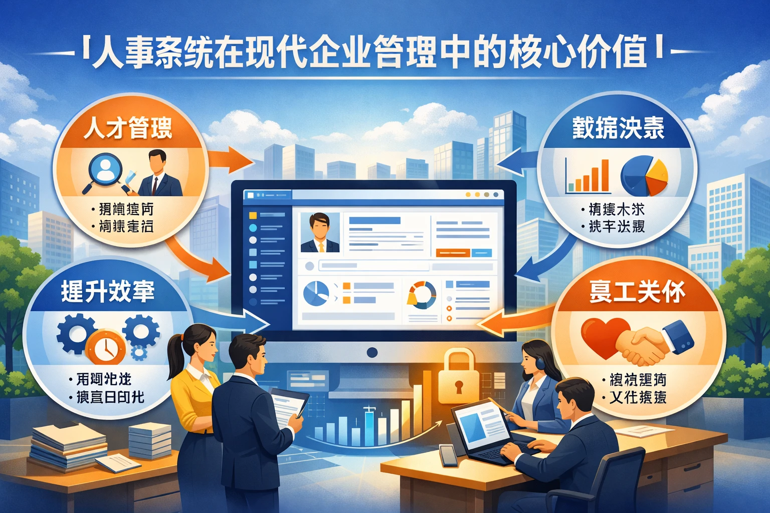 人事系统在现代企业管理中的核心价值