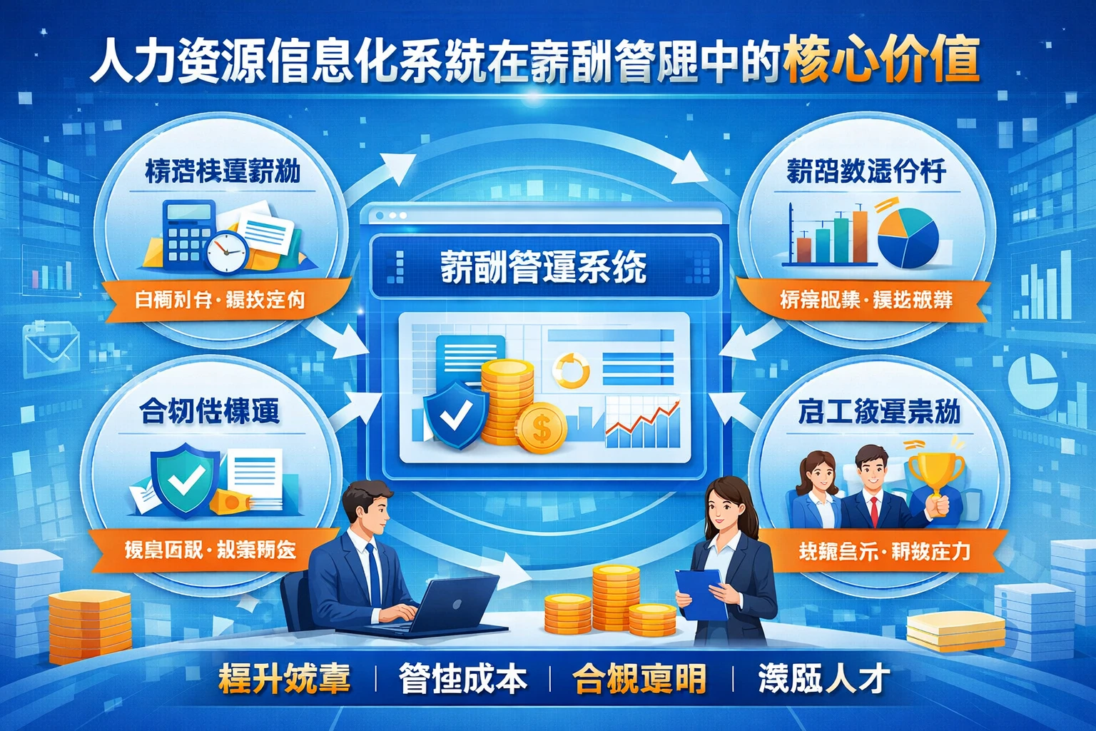 人力资源信息化系统在薪酬管理中的核心价值