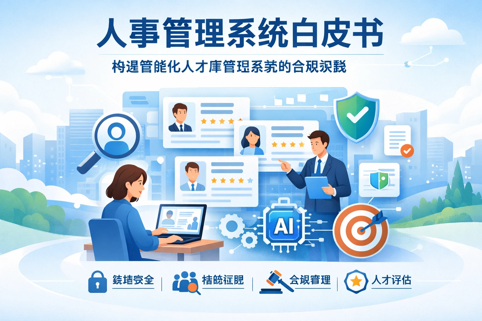 人事管理系统白皮书：构建智能化人才库管理系统的合规实践