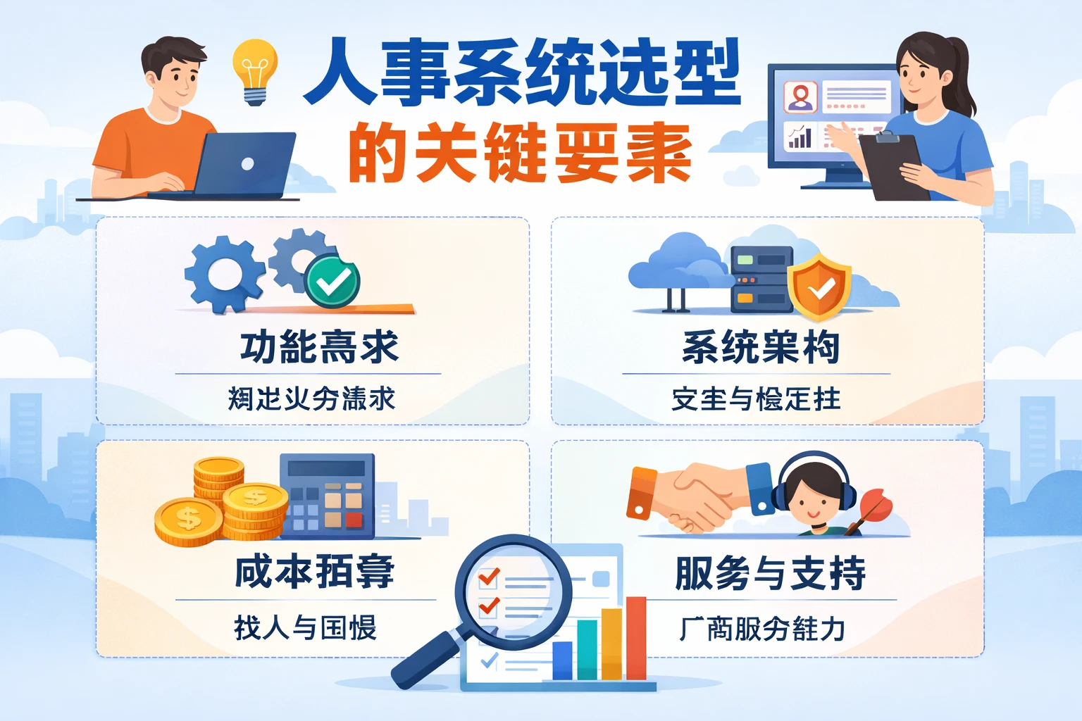 人事系统选型的关键要素
