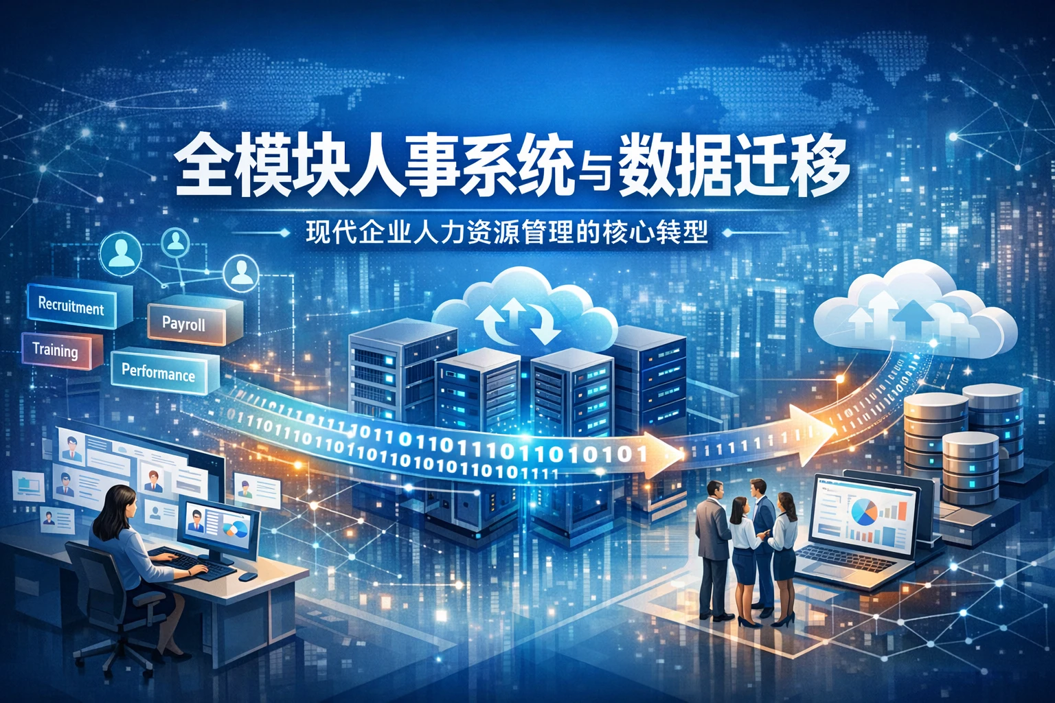 全模块人事系统与数据迁移：现代企业人力资源管理的核心转型