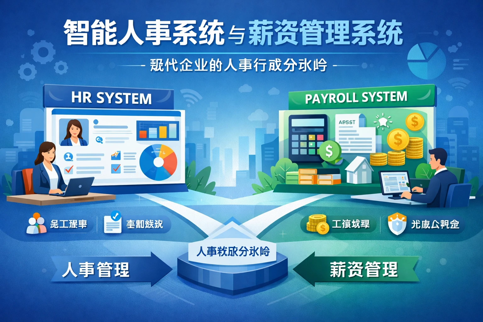 智能人事系统与薪资管理系统：现代企业的人事行政分水岭